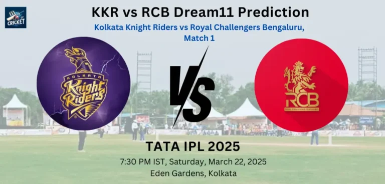 IPL 2025: KKR vs RCB 1st Match Preview