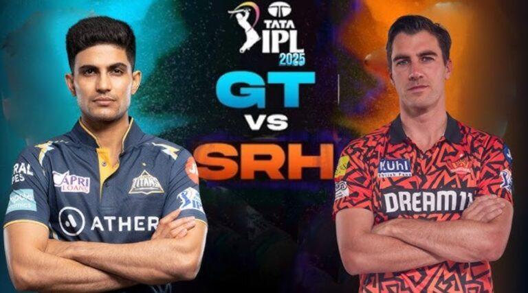 IPL 2025 SRH vs GT, 19th Match - Full Preview, Fantasy Tips & Predictions